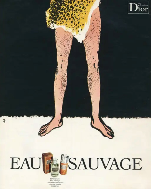 DIOR Eau Sauvage EDT - Vintage Ad 1970